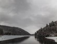 Snow in the Smoky Mountains.  Photo by Kristy Maney Herron